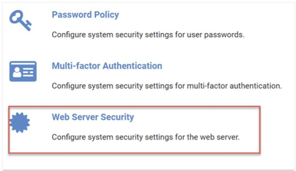 Web Server Security